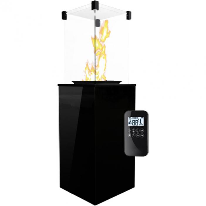Patio Mini Negru Automat - Incalzitor pe gaz