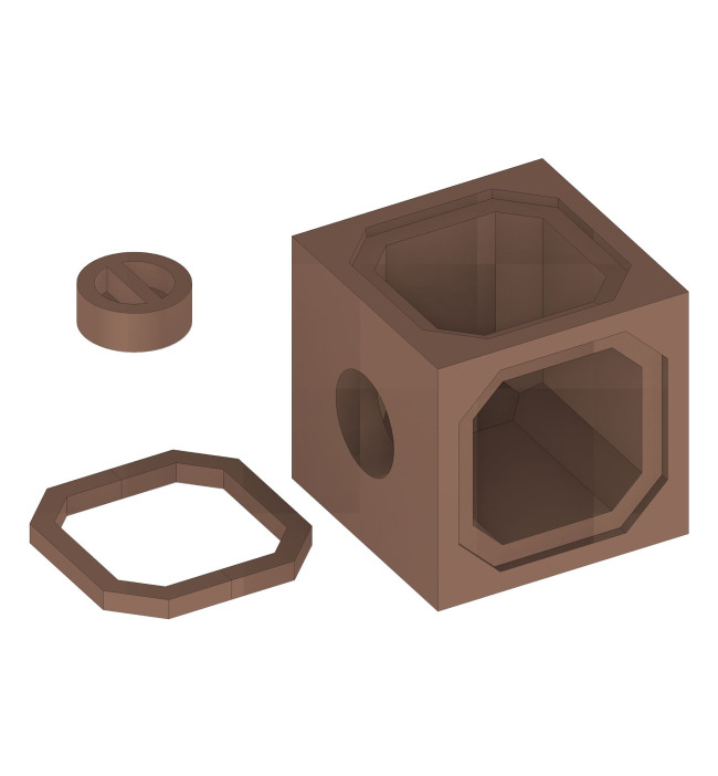 CMA 25 cot 90° cu dop B