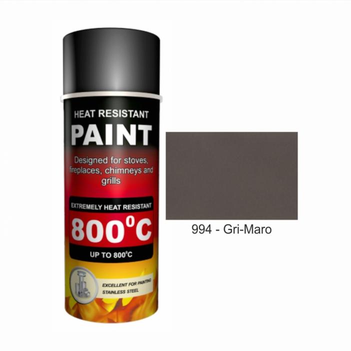 Spray termorezistent 800grC - 994 Gri-Maro