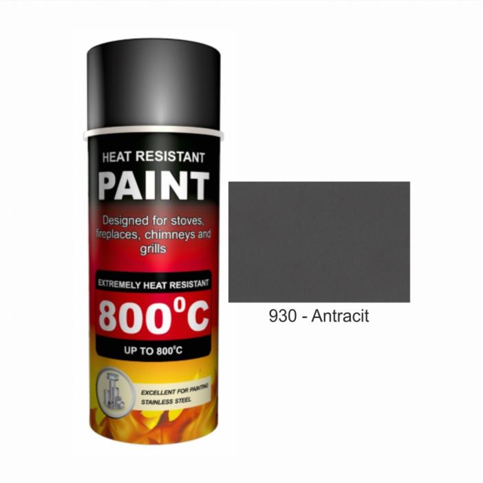 Spray termorezistent 800grC - 930 Antracit