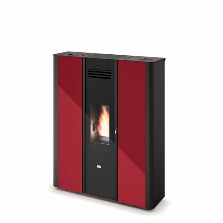 SOBA PELETI EMILY SLIM 9.4KW - RUBIN SOBA PELETI EMILY SLIM 9.4KW - RUBIN